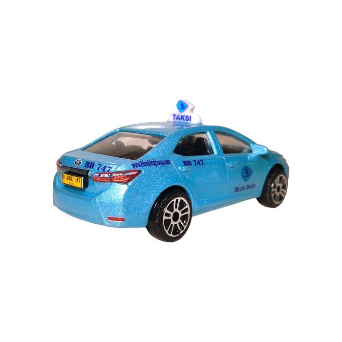 MINIATUR DIECAST SKALA 1/64 MAJORETTE TOYOTA COROLLA ALTIS CUSTOM MOBIL TAKSI BLUEBIRD