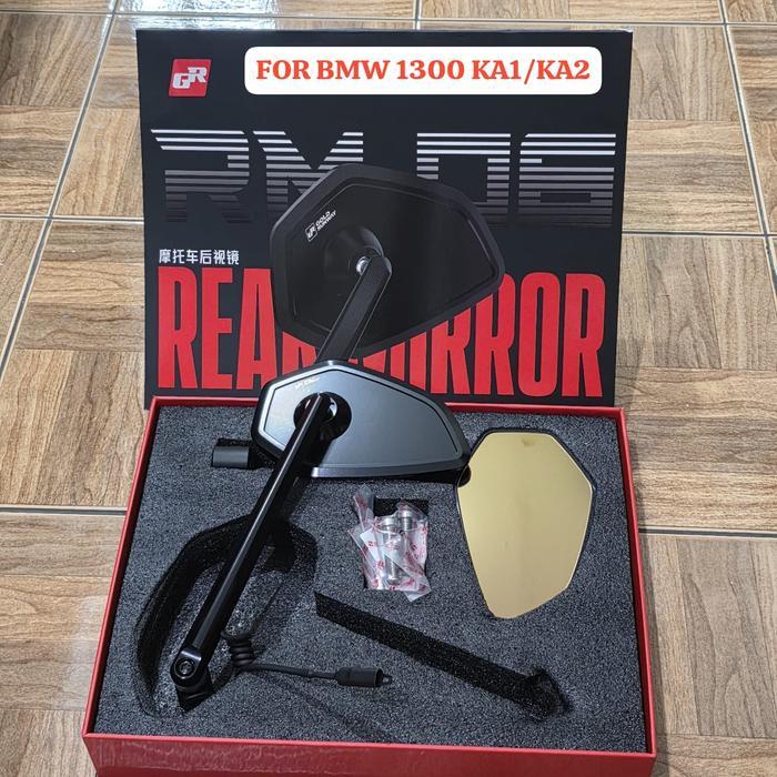 Mirror Gold Runway Untuk BMW 1300GS GSA Gold SENSOR RADAR Mirror Kaca Spion Gold Runway GR RM06-BSD