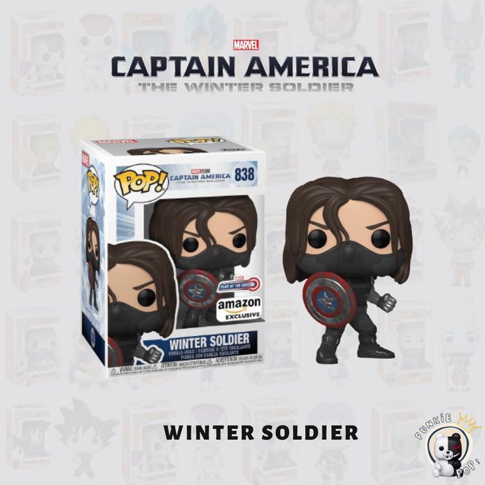 HOT SALE FUNKO POP CAPTAIN AMERICA THE WINTER SOLDIER - WINTER SOLDIER #838 TERMURAH