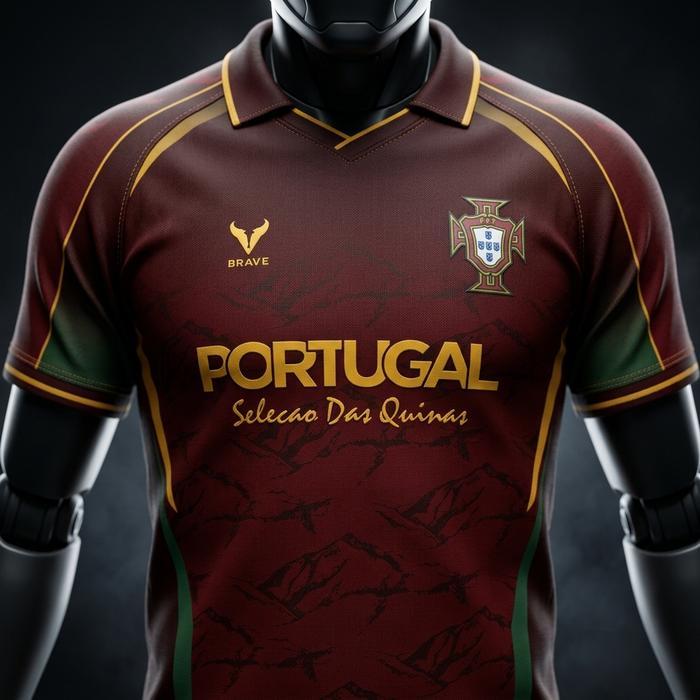 JERSEY PORTUGAL FANTASY KERAH RETRO BRAVELINE APPAREL