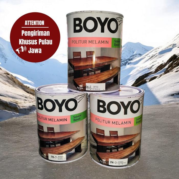 politur boyo melamine / boyo politur melamine 1L