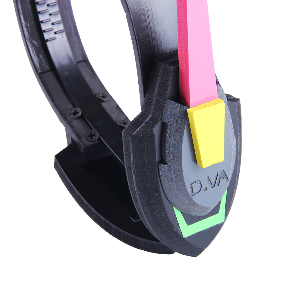 Game D.Va Earphone Hana Song Dva Wooden Headphone Props Cosplay Accessories Christmas Halloween