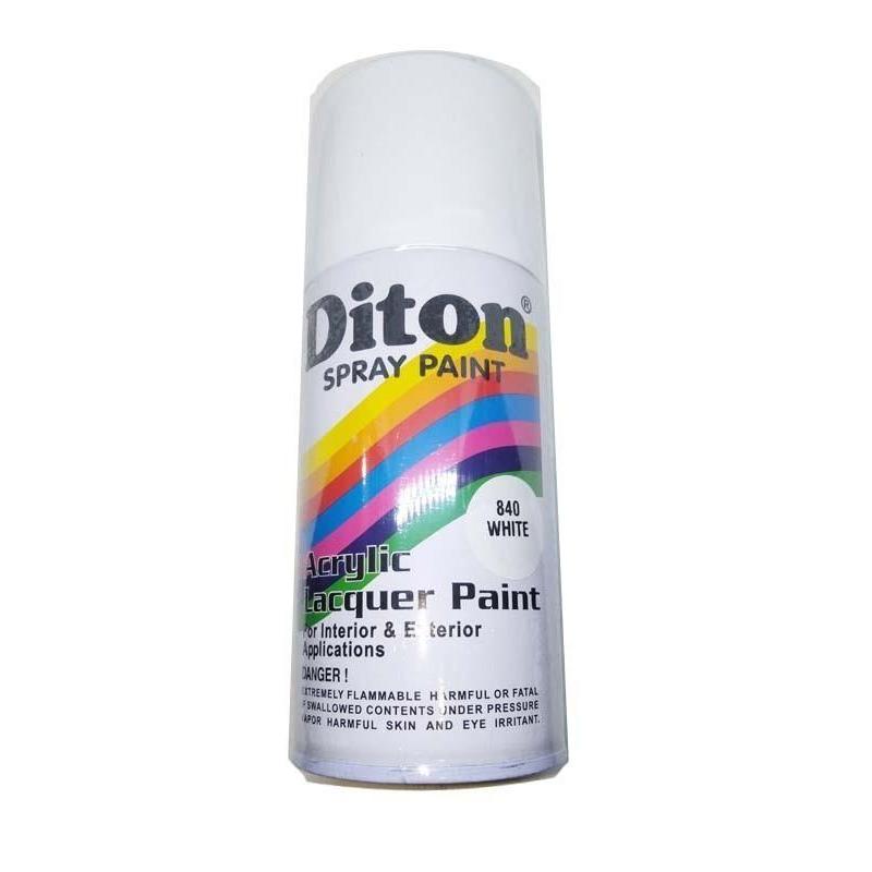 NEW Cat Pilox DITON White 840 300cc warna putih solid pilok pylox sepeda