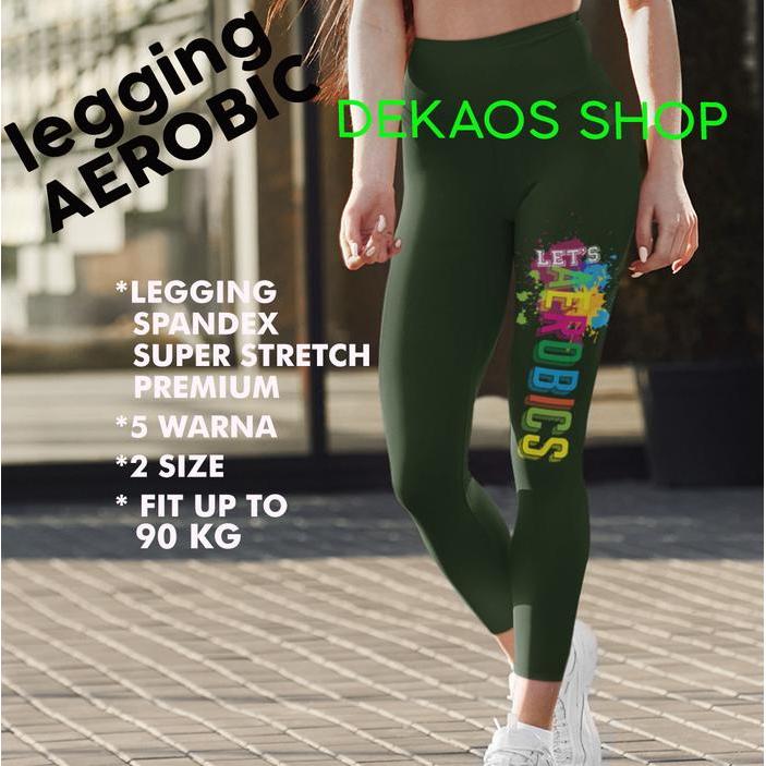 LUBBY LEGING AEROBIC / CELANA SENAM WANITA / LEGGING SENAM WANITA / LEGING SENAM / LEGING WANITA /