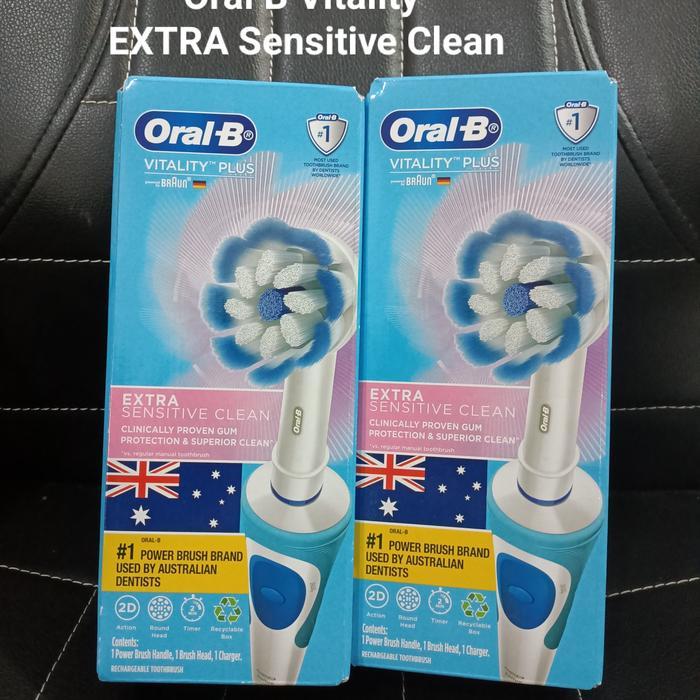 Oral-B Vitality Sensitive Sikat Gigi Elektrik