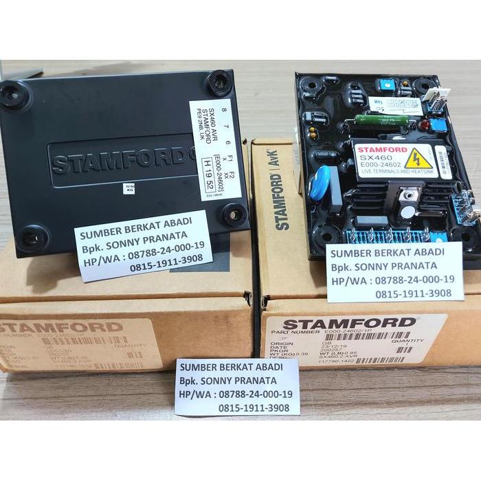 AVR SX460 SX-460 SX 460 STAMFORD E000-24602 E00024602 E000 24602 - ORIGINAL GENUINE ASLI 100%