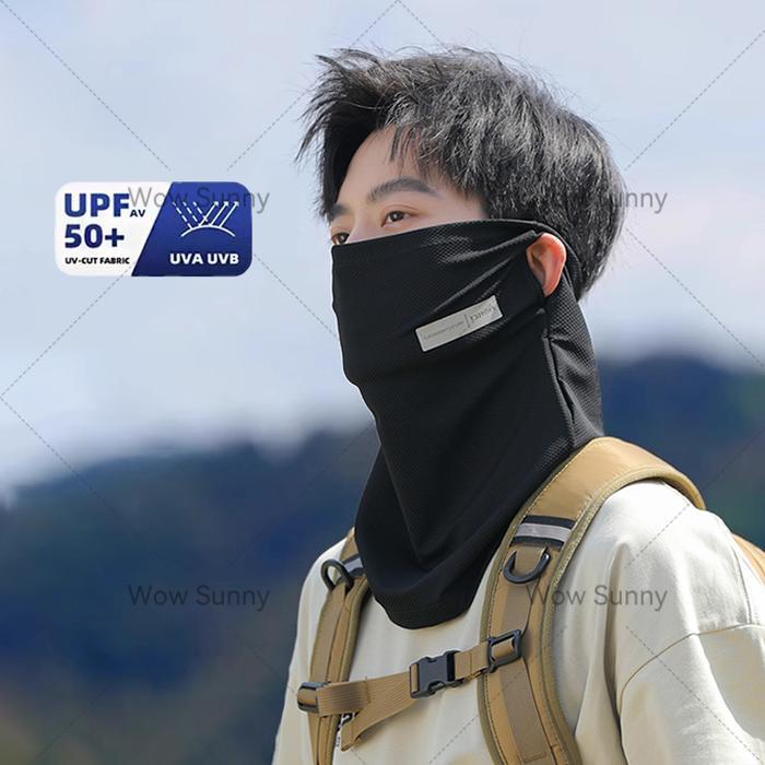Ada Stok Masker Anti-UV Pria Masker Motor Baff Masker Pria Masker Tebal Tebal Outdoor Motor Baff