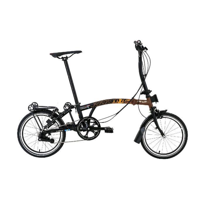 Sepeda Lipat Element Pikes Gen 2 Trifold like Brompton 3Sixty - Central Java