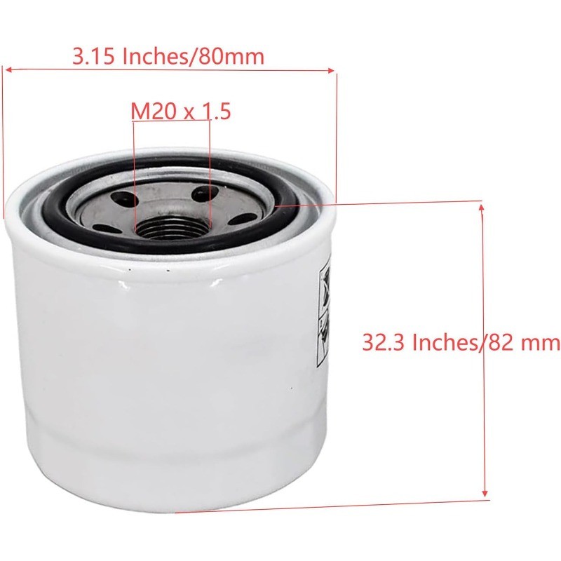 1PCS OIL FILTER 15841-32430 FOR KUBOTA COMPACT B1550 B1700 B1750 B20 B2100 B2150 B2400 B2410 ZD1211
