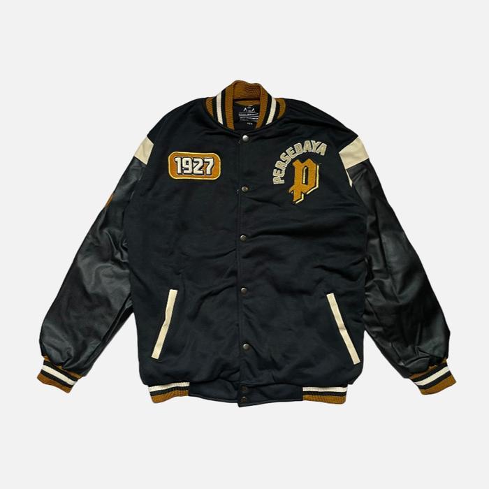 Jaket Varsity Persebaya 1927 Vol. 2 - Black | Persebaya Store - XS