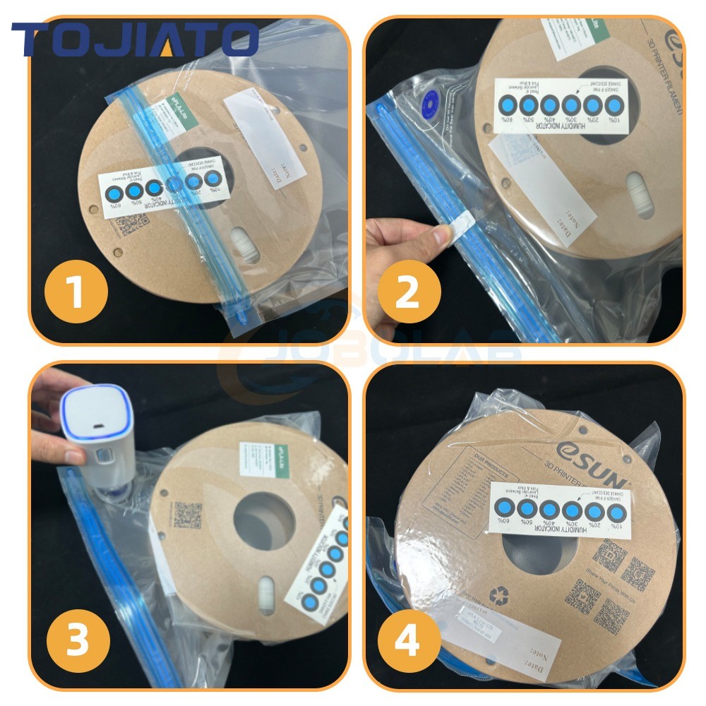 3D Printer Filament Storage Bag PLA ABS TPU Filament Vacuum Bag Filament Dryer Keep Dry Avoid
