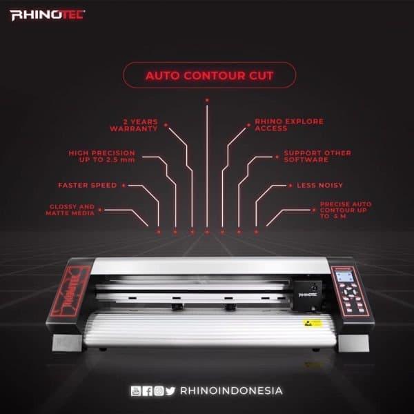 tokobryani MESIN CUTTING STICKER RHINOTEC RC-60XA (Support Auto Contour)