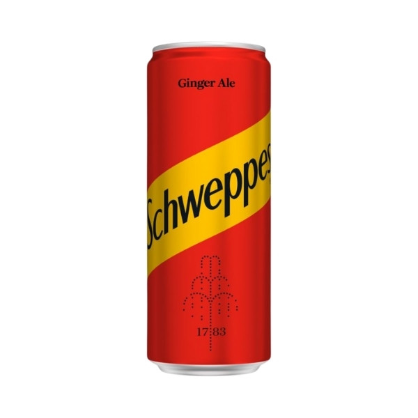 Schweppes Ginger Ale Can 250 Ml