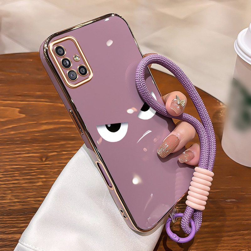 Casing Untuk Samsung Galaxy A71 Case Casing pola funny expressions Kasing HP Kesing mewah Silikon So