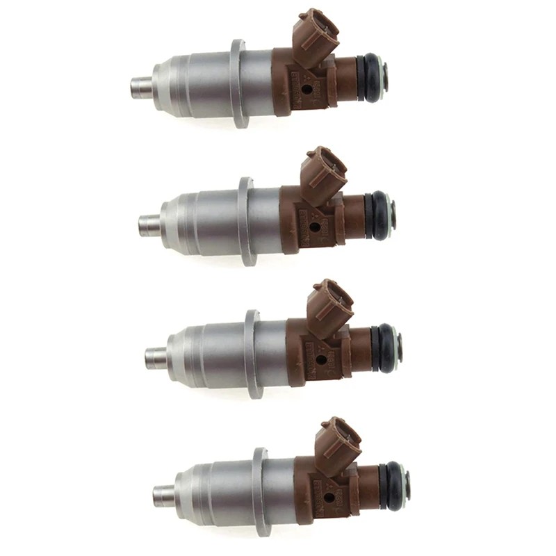 X-T 4PCS CAR FUEL INJECTOR NOZZLE NOZZLE FOR MITSUBISHI PAJERO IO H67W H77W 4G93 4G94 PAJERO PININ