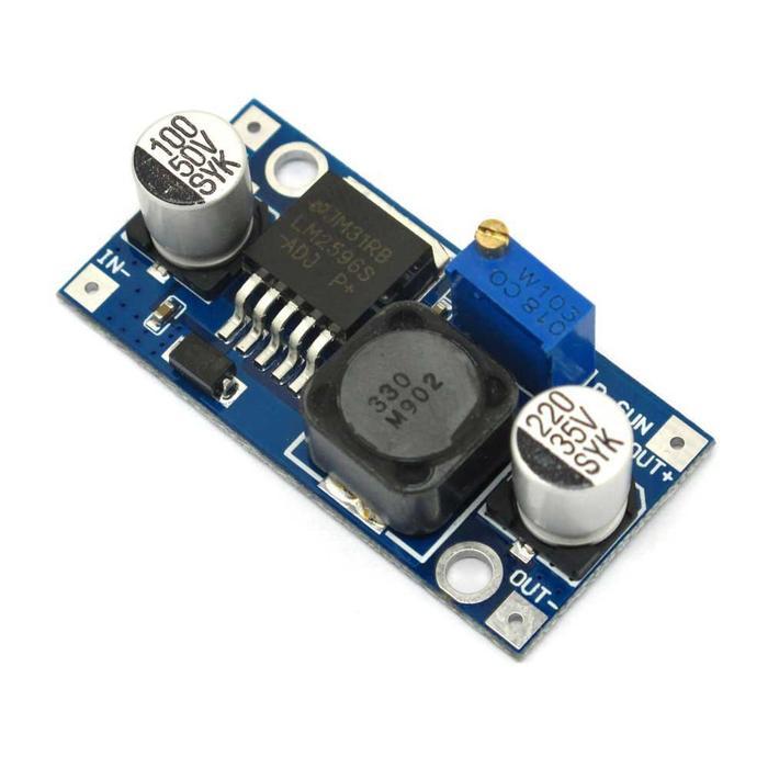 Lm2596 Adjustable Dc-Dc Step Down Buck Converter Module