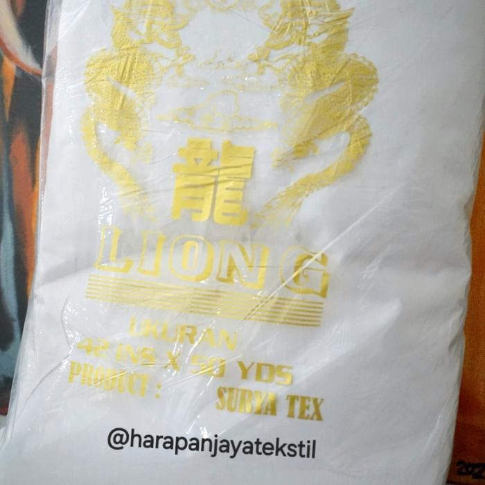 ASLI KAIN MORI / KAIN KAFAN /KAIN BATIK MERK LIONG READY STOCK