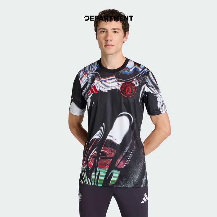 Jersey Bola Pria ADIDAS MANCHESTER UNITED FC 25/26 PRE-MATCH KA6419 ORIGINAL