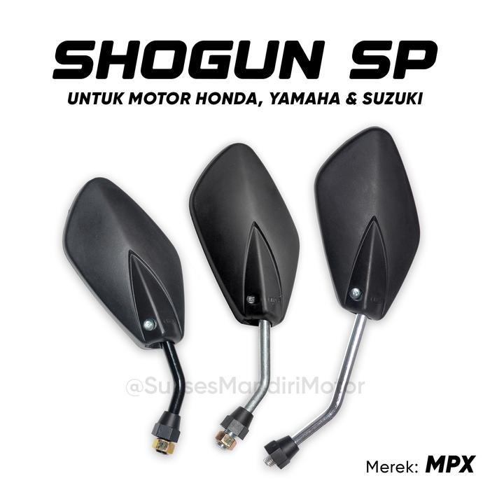 "New" Spion Shogun SP Kaca Spion Motor Shogun SP SNI ISO Original MPX Universal Honda Yamaha Suzuki