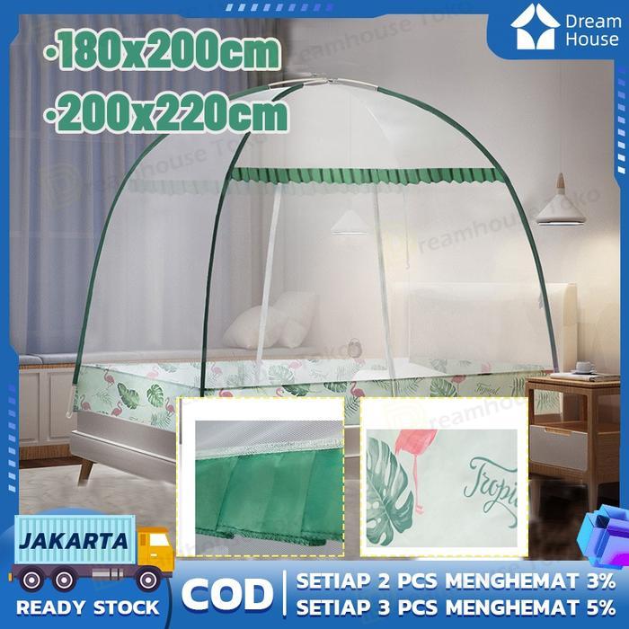 Kelambu/Kelambu Anti Nyamuk 200X200 Tebal Jumbo/Kelambu Tidur Dewasa/Kelambu Tenda Jumbo