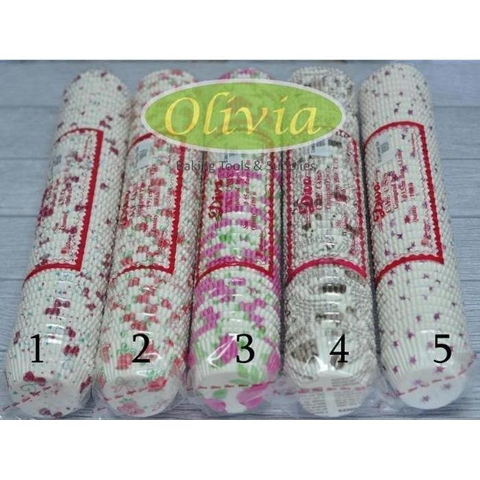 NEWW Kertas CupCake/Kertas Bolu Kukus/Kertas Muffin DIVA 9.5cm 1000PCS