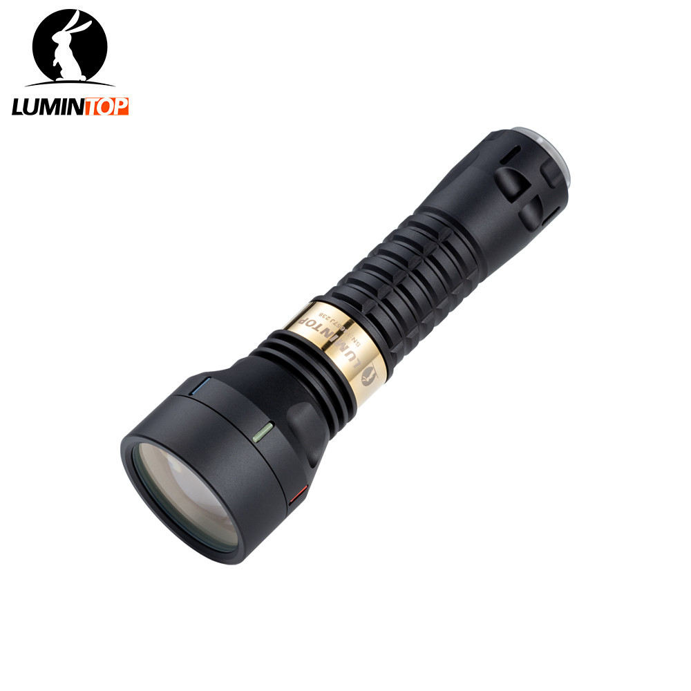 Lumintop Thor II V2.0 LEP flashlight lep light 1700 meters distance long distance tail switch 18650