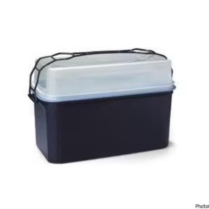 Tupperware Carry Away High Wadah Rantang Jumbo 9L Dengan Seal Dan Carolier Praktis Untuk Liburan Dan