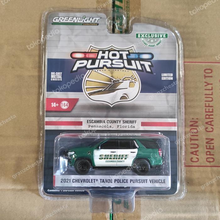 GREENLIGHT HOT PURSUIT - 2021 CHEVROLET TAHOE POLICE PURSUIT VEHICLE