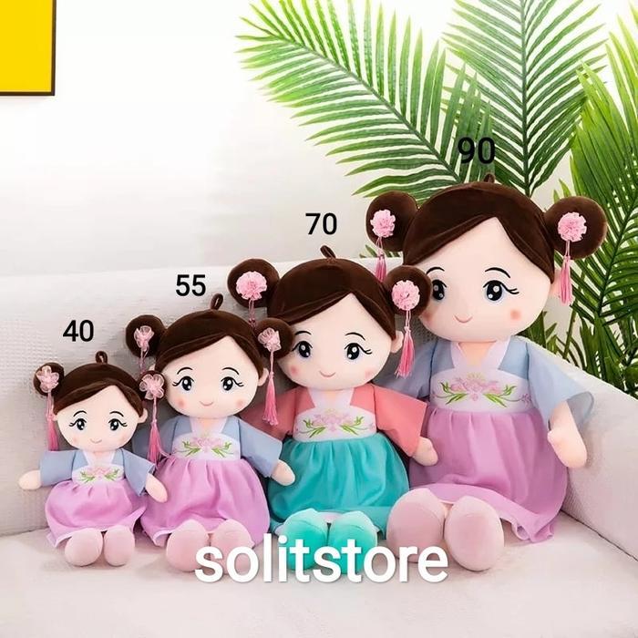 Boneka Anak Lucu Hanbok Korea Import Tbk