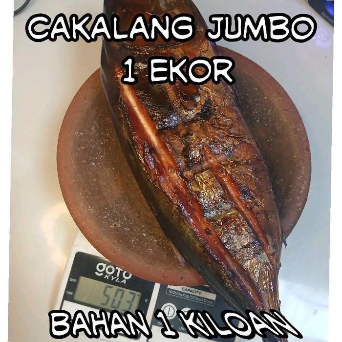 Cakalang asap jumbo 1 ekor.. bahan 1 kiloan Seafood ORIGINAL