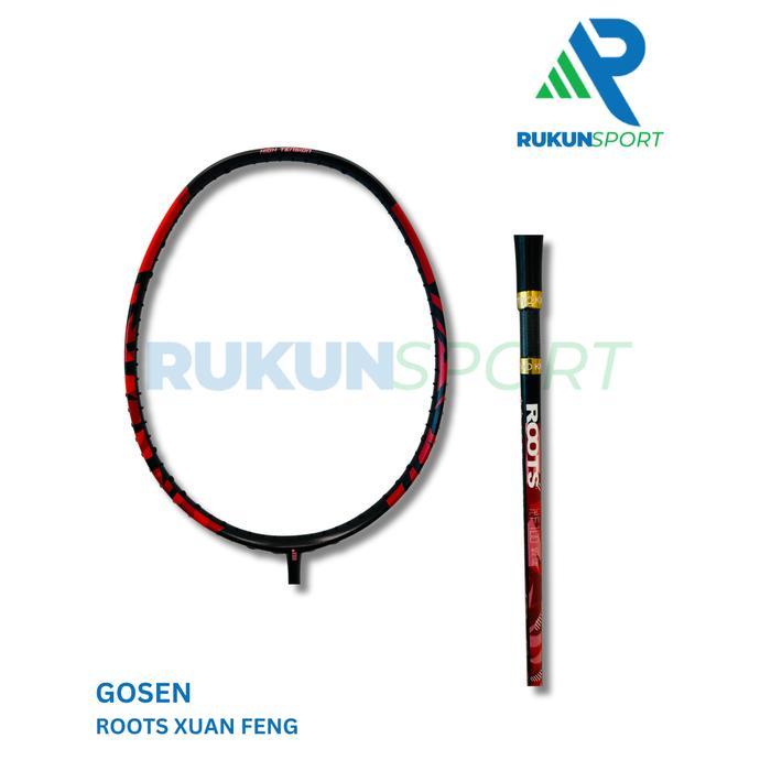 Raket Badminton Gosen Roots Xuan Feng (Black/Red)