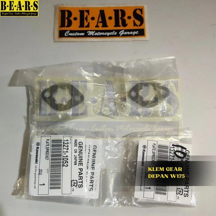 Kuncian Gear Depan W175 Klem Gear W175 Plate Sprocket Terlaris