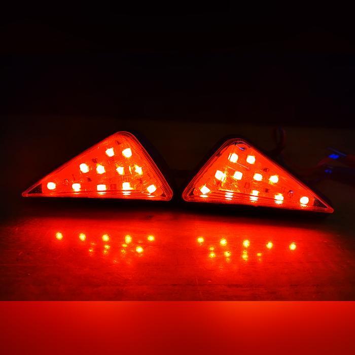 Lampu Sein Tempel Segitiga Vixion Old R15 V3 Vixion New Cbr Ninja Gsx Universal Terlaris