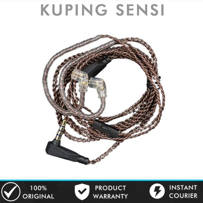 Bose - Kabel Kz Copper Dengan Mic Untuk Earphone Knowledge Zenith