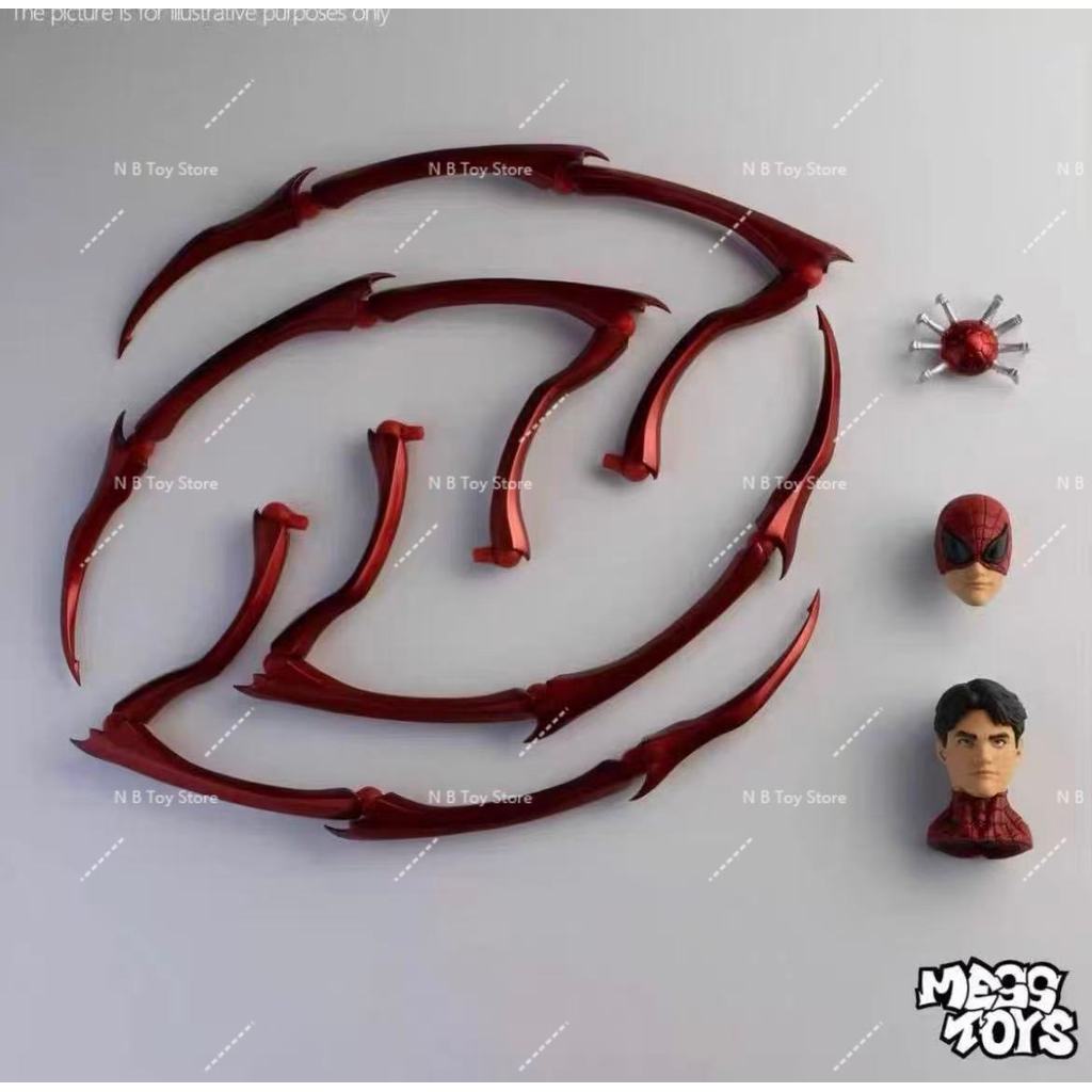2025 MessToys Superior Spiderman Figure Toys Mess Superior Spider Man Action Figure CT Toys Figurine