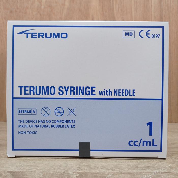 TERUMO SYRINGE SPUIT 1CC/ML [1 BOX 100 PCS ]