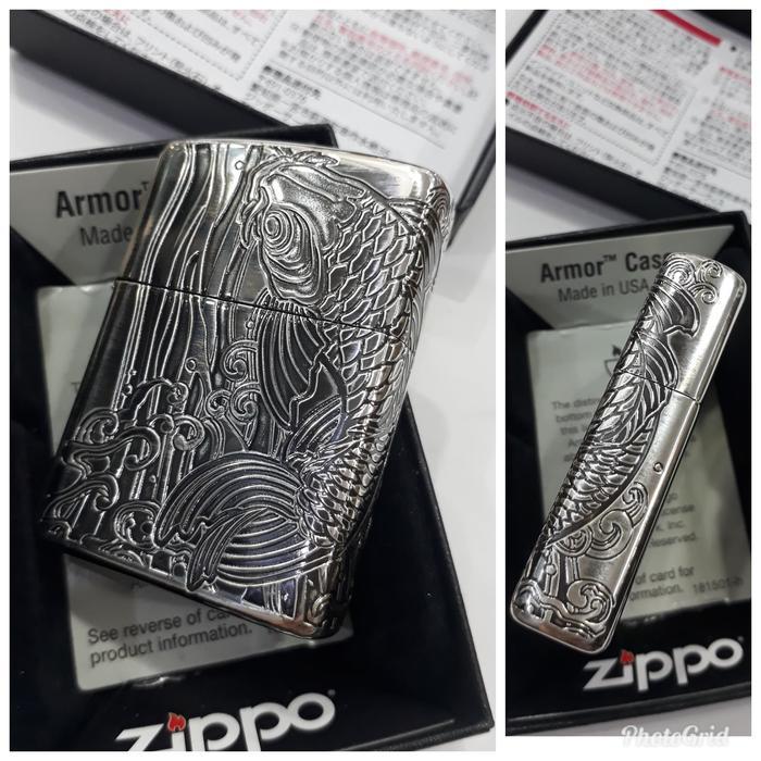 Zippo Armor Koi Japan