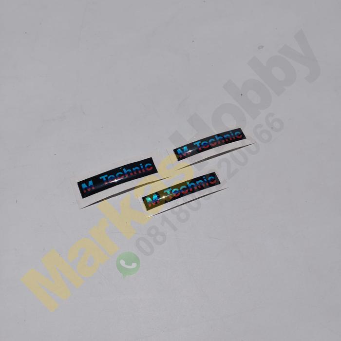Stiker Bmw E30 Mtechnic Spoiler