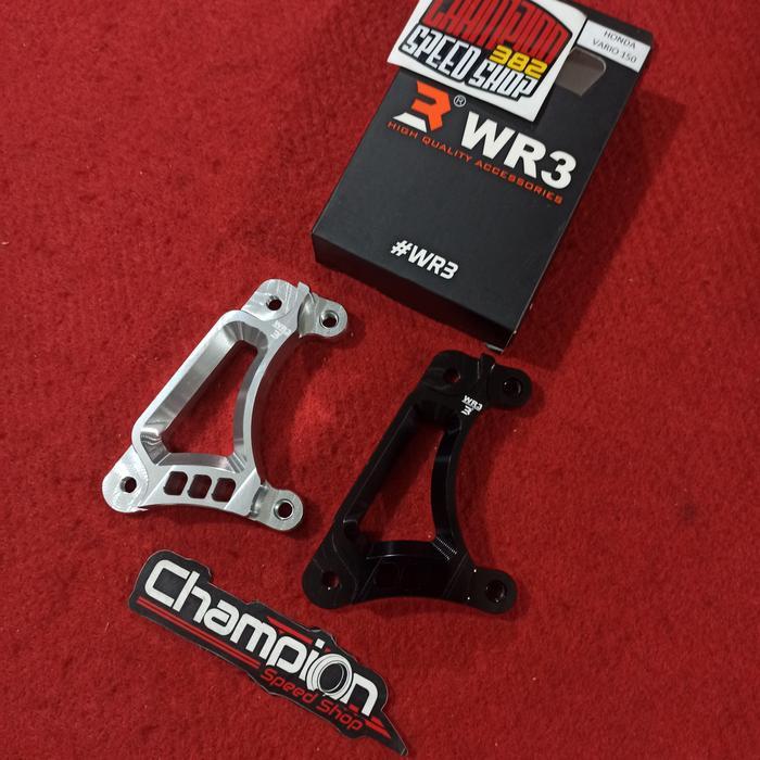 Bracket Kaliper Depan Wr3 Brembo 2 Piston Vario 150 / 125 Disc 260Mm