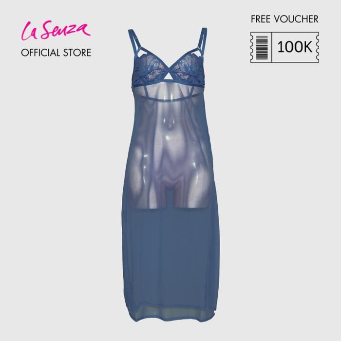 PREMIUM La Senza Slip Mid Lingerie Warna Tropic Blue 60263569-N1S0