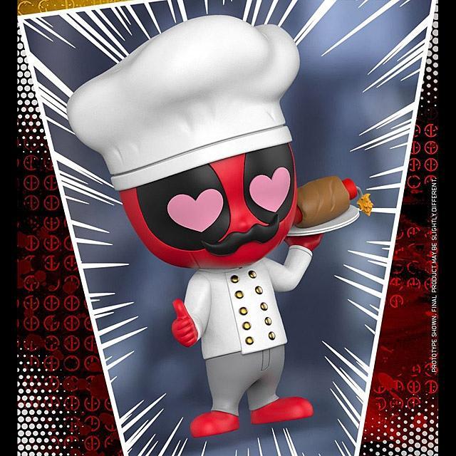 HOT SALE HOT TOYS COSBABY DEADPOOL CHEF DEADPOOL ORIGINAL MARVEL TERMURAH