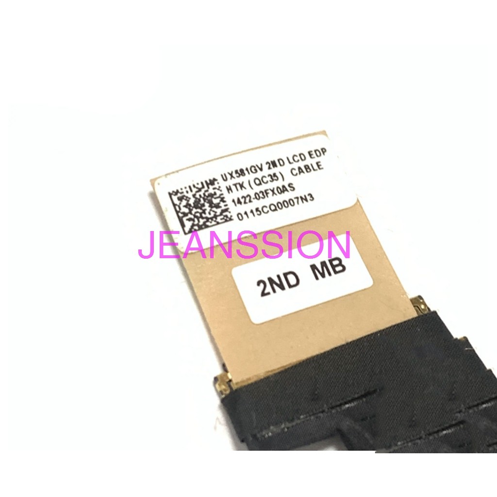 New Original LCD LED Video Flex Cable For ASUS X2 Pro UX581 UX581GV L F UX5000F Screen LCD LVDS