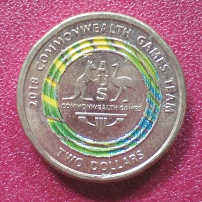 Koin Peringatan Australia 2 Dollar Tahun 2018 untuk Koleksi