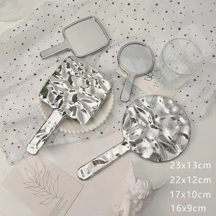 Perak Hand Mirror / Cermin Genggam / Cermin Rias/ Korea Vintage Mirror