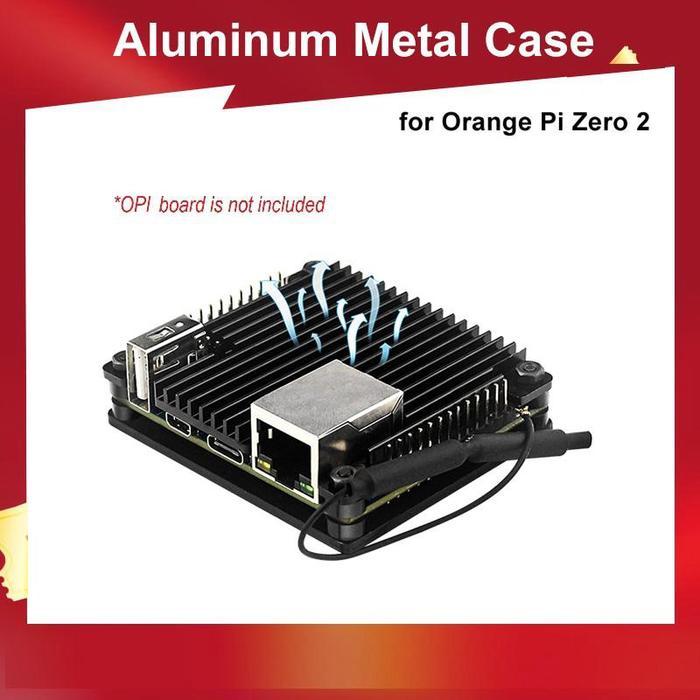 READY METAL HEATSINK CASE - ORANGE PI ZERO 2