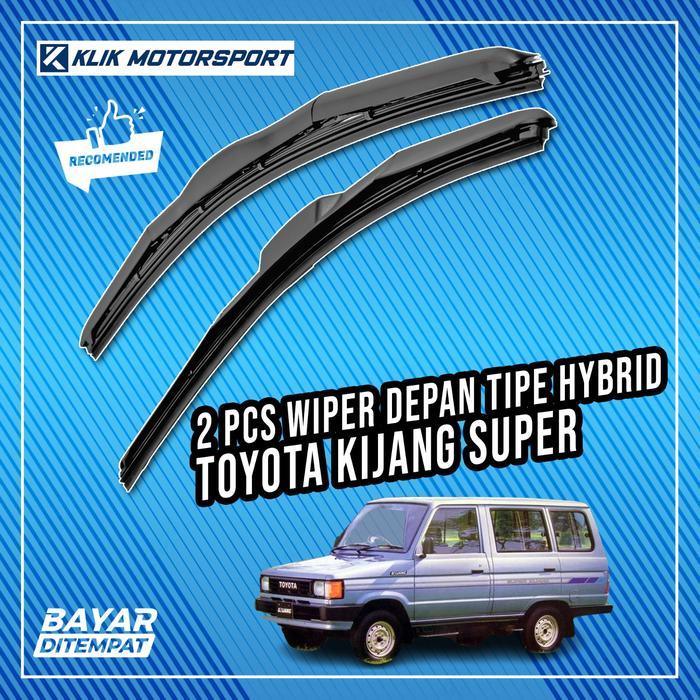 1 Set Wiper Hybrid Mobil Toyota Kijang Super