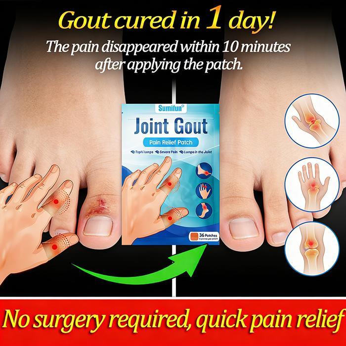 HRG DISKON Koyo asam urat Gout patch Obat kaki bengkak Obat Asam Urat Koyo Lutut Nyeri Sendi Dan