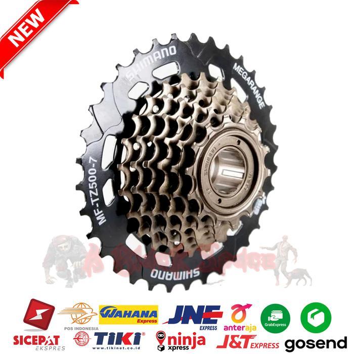 Sprocket Shimano Tourney Mf Tz31 Freewheel Megarange 7 Speed 14-34T Mo