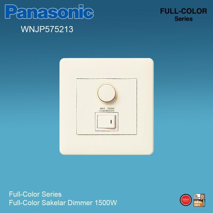 TERMURAH PANASONIC FULL-COLOR SAKELAR DIMMER 1500W WNJP575213 PROMO