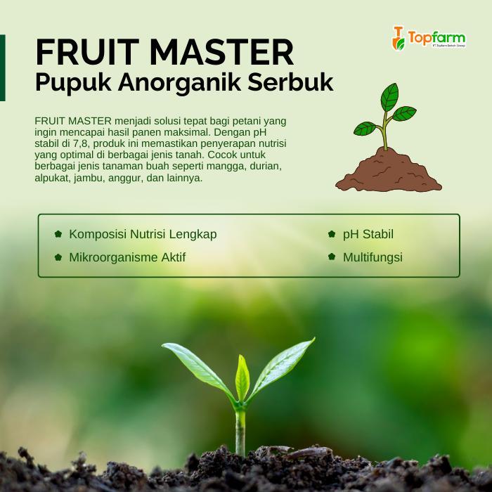 Pupuk Anggur Topfarm / Pupuk Anggur Serbuk / Pupuk Pelebat Buah Anggur / Pupuk Pembesar Buah Anggur